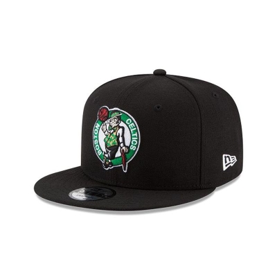 Black Boston Celtics Hat - New Era NBA 9FIFTY Snapback Caps USA1726948